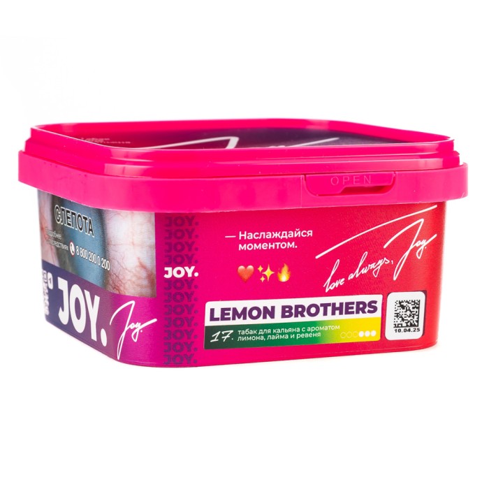 Joy 17 Lemon Brothers (Лимон лайм ревень)