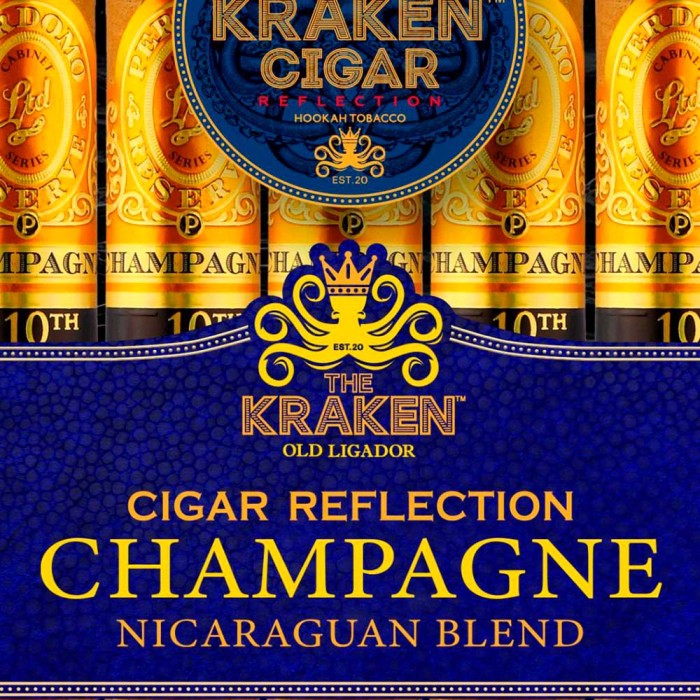 Kraken (Кракен) Line Caviar Reflection Nicaraguan Blend Шампань