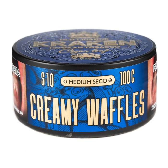 Kraken (Кракен) Medium S10 Creamy Waffles (Сливочные вафли)