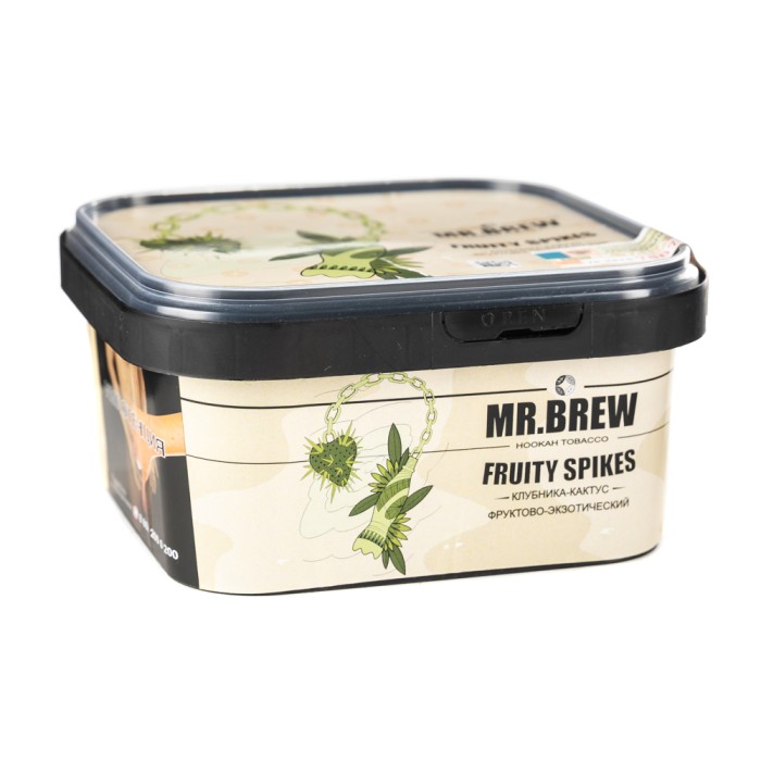 Mr Brew Fruity Spikes (Клубничный сок с кактусом и фейхоа)