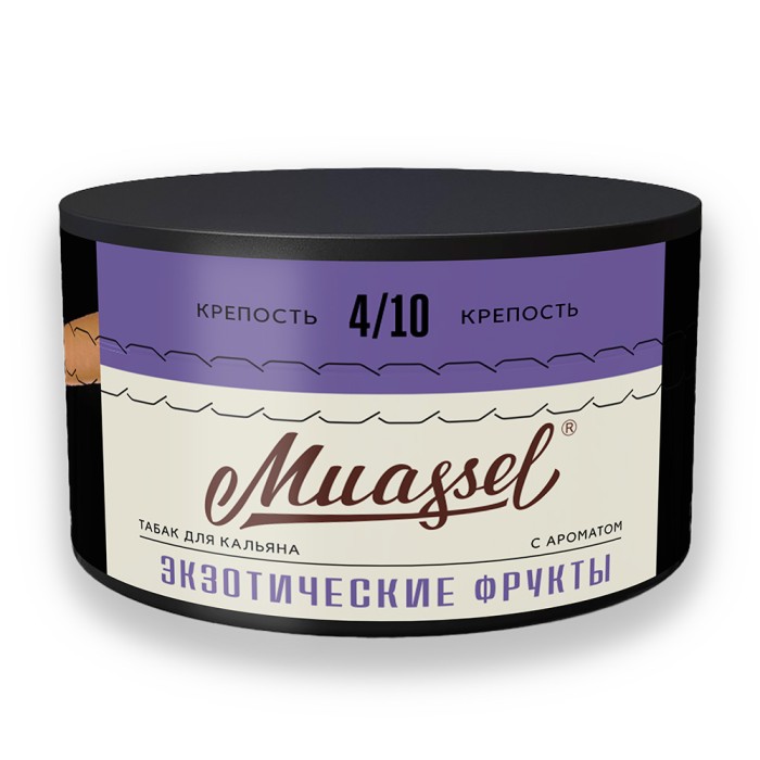 Muassel 4/10 Экзотические Фрукты (Маракуйя Гуава Киви Манго)