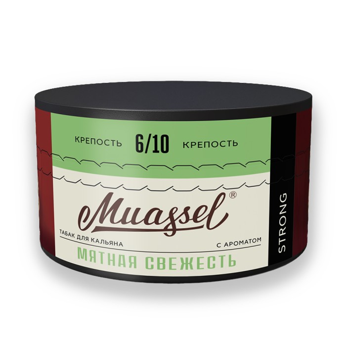 Muassel 6/10 Мятная Свежесть (Жвачка Сладкая Мята)