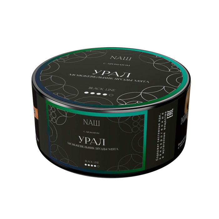 НАШ Black Урал (Можжевельник Ягоды Мята)