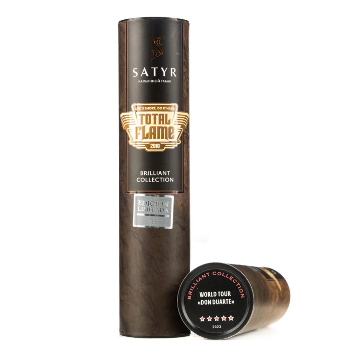 Satyr Brilliant Collection Hookah Cigar World Tour Don Duarte