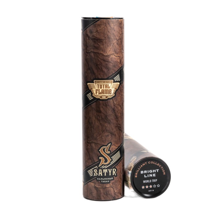 Satyr Brilliant Collection HOOKAH CIGAR WORLD TRIP Bright Line