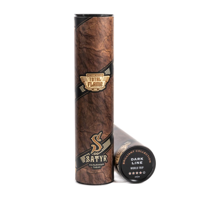 Satyr Brilliant Collection HOOKAH CIGAR WORLD TRIP Dark Line