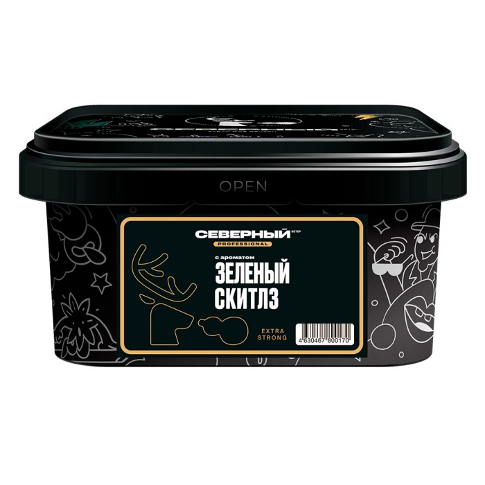 Северный Professional Extra Strong Зеленый Скитлз
